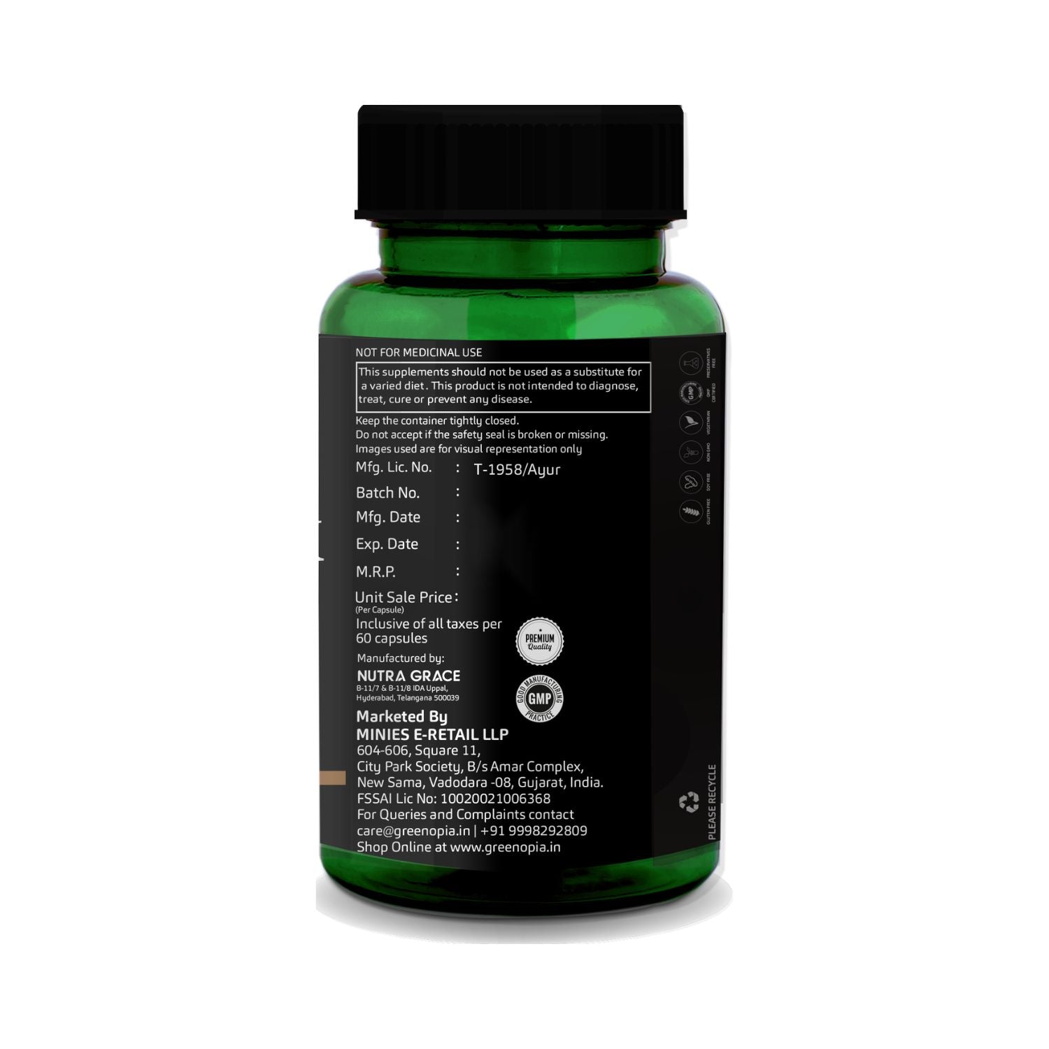 Fenugreek Oil 60 Liquid Filled Vegetarian Capsules