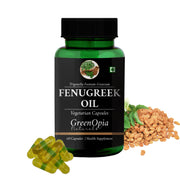 Fenugreek Oil 60 Liquid Filled Vegetarian Capsules