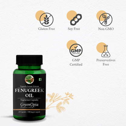 Fenugreek Oil Supplement for Men and Women 