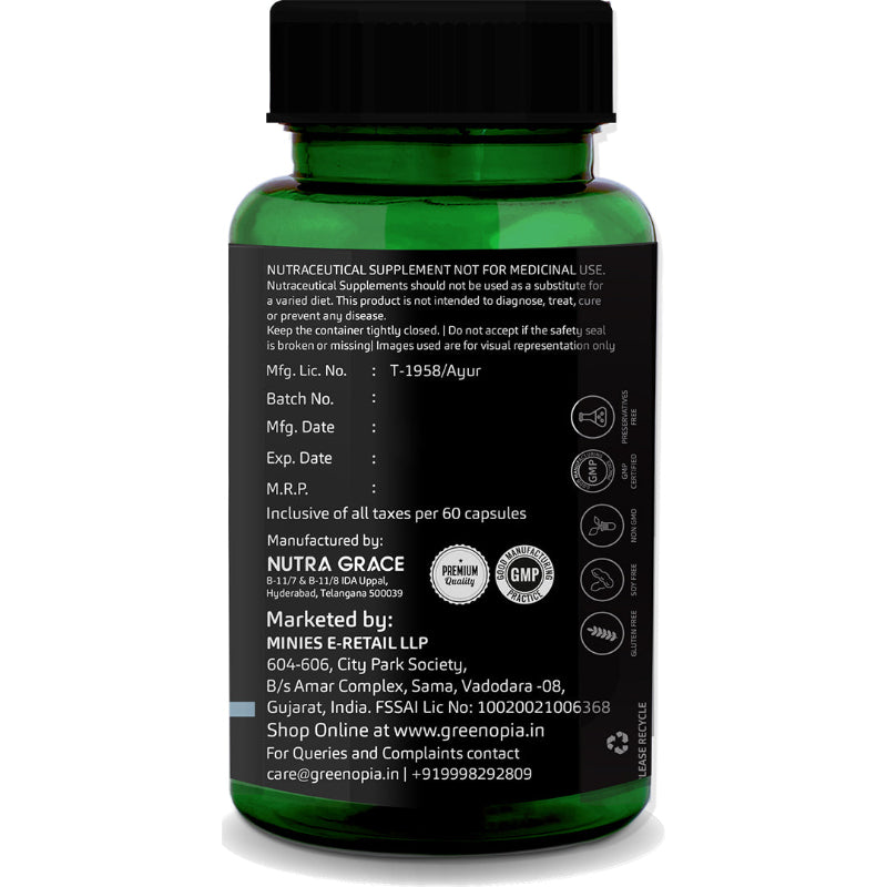 Omega-3 fish oil supplement for eye health and healthy skin