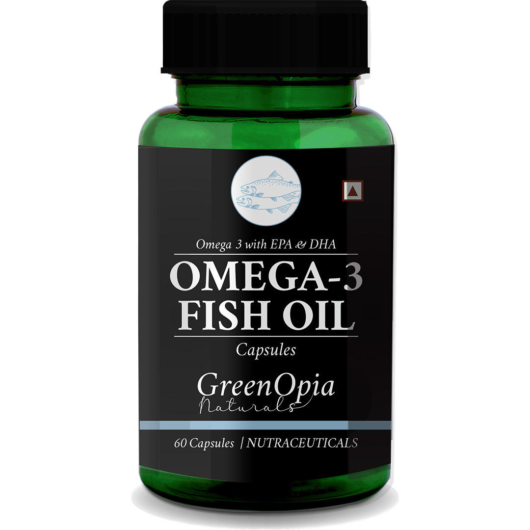 Omega-3 Fish Oil – 60 Capsules | EPA &amp; DHA for Heart, Brain &amp; Joint Support