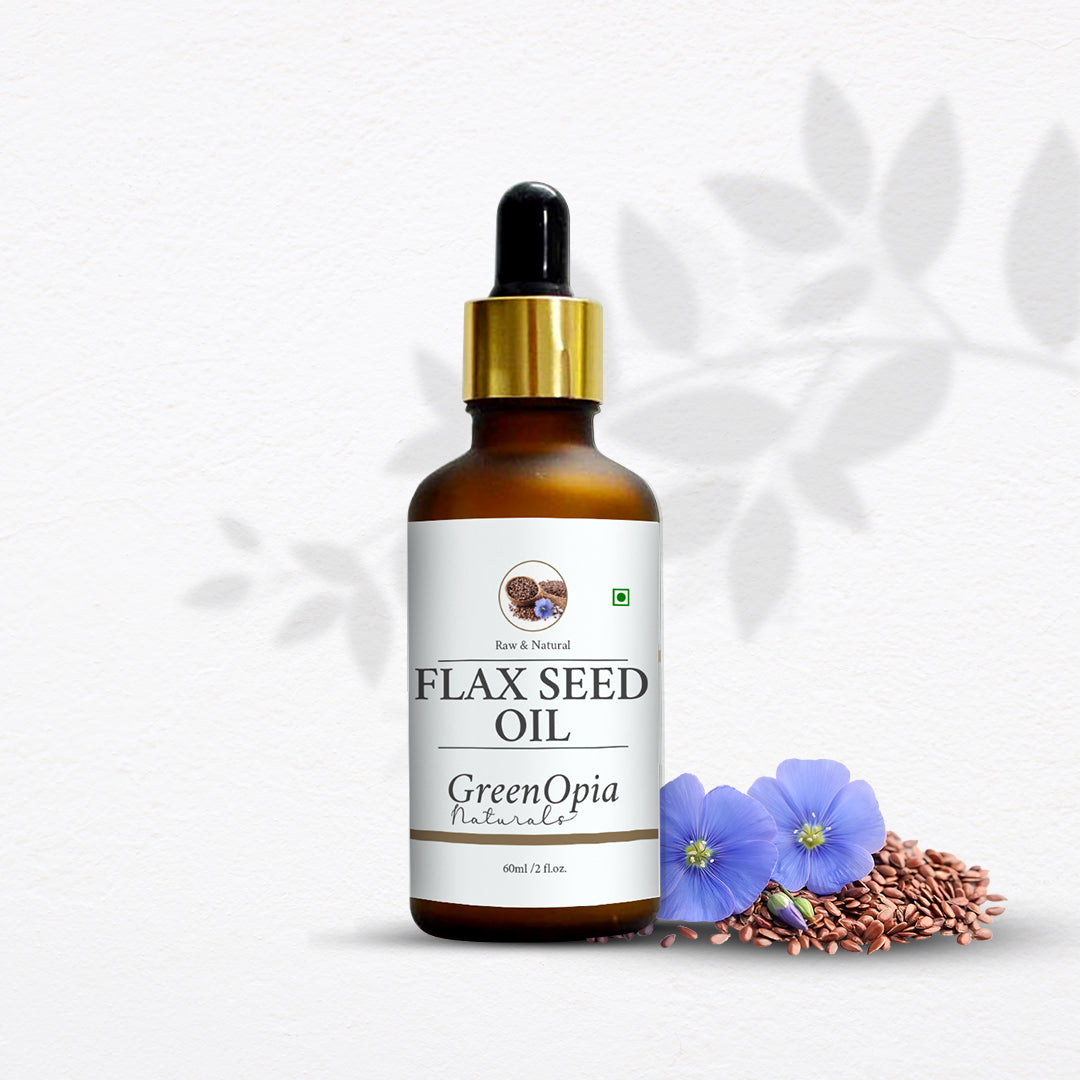 Pure Flaxseed Oil – Rich in Omega 3 Fatty Acids for Skin Glow and Hair Strength
