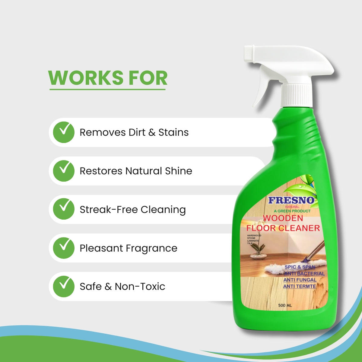 Fresno Wooden Floor Cleaner