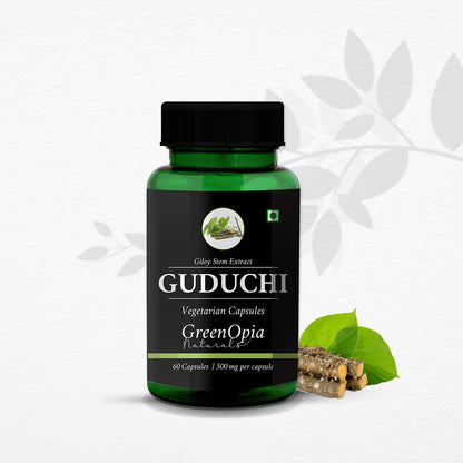 Guduchi Extract Capsules – Ayurvedic Immunity Booster and Detoxifier
