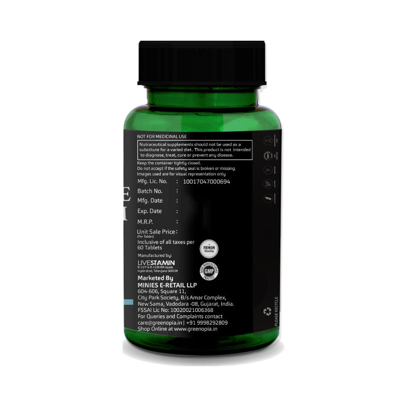 GreenOpia Glucosamine MSM Calcium Vitamin D3 tablets and bottle packaging