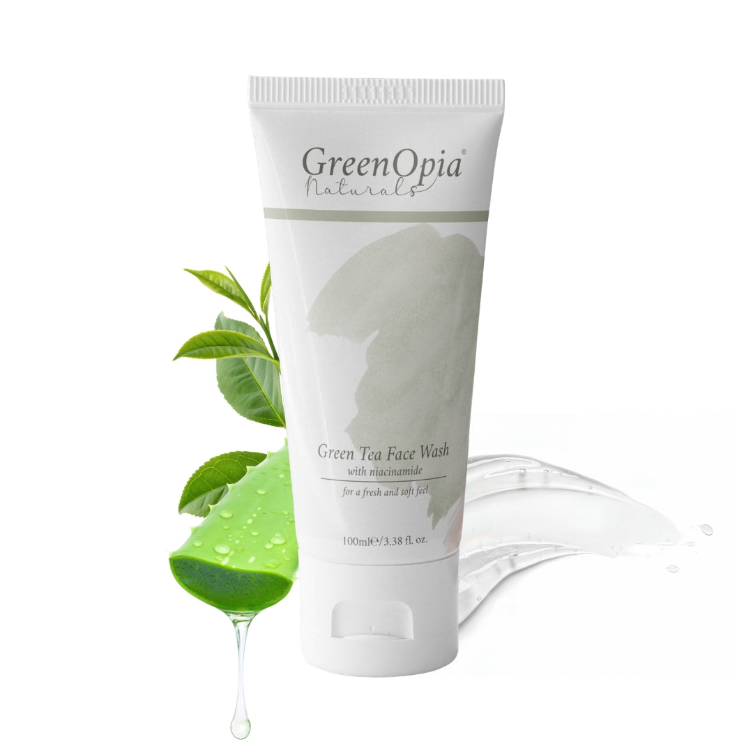 GreenOpia Green Tea Face Wash for oily and acne-prone skin in India