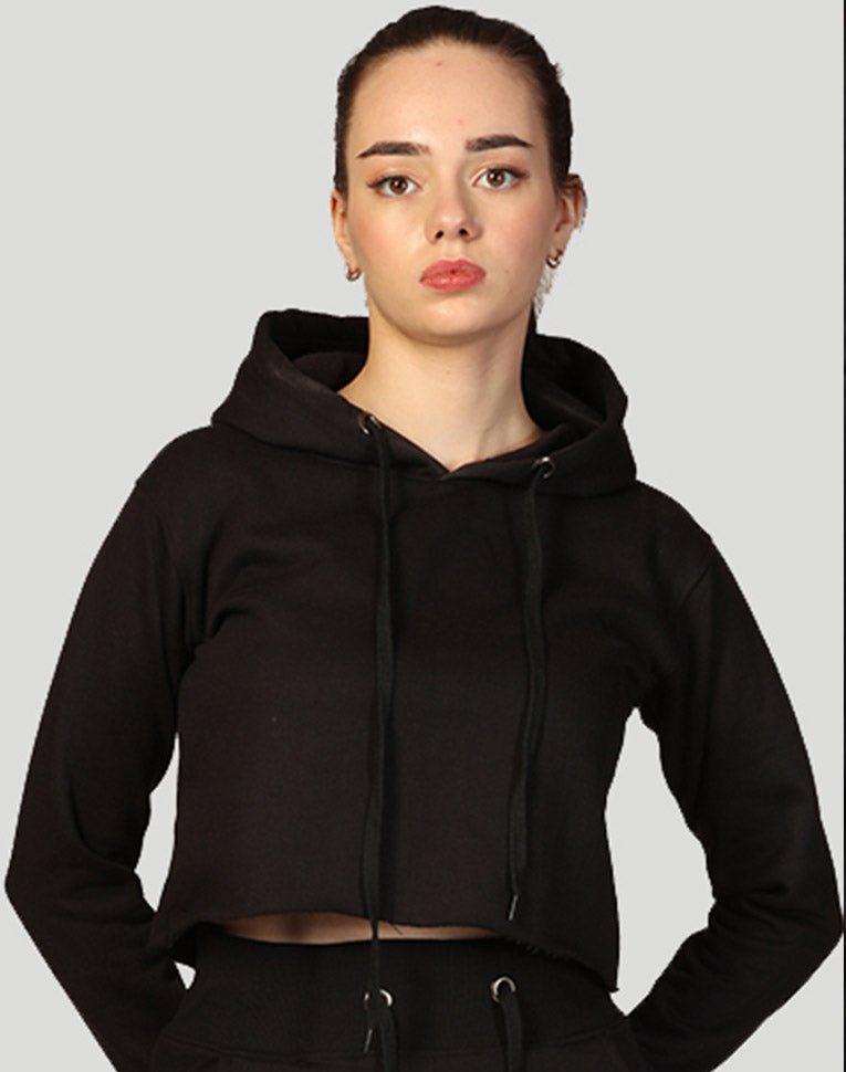 Greenopia active cropped hoodie for women 