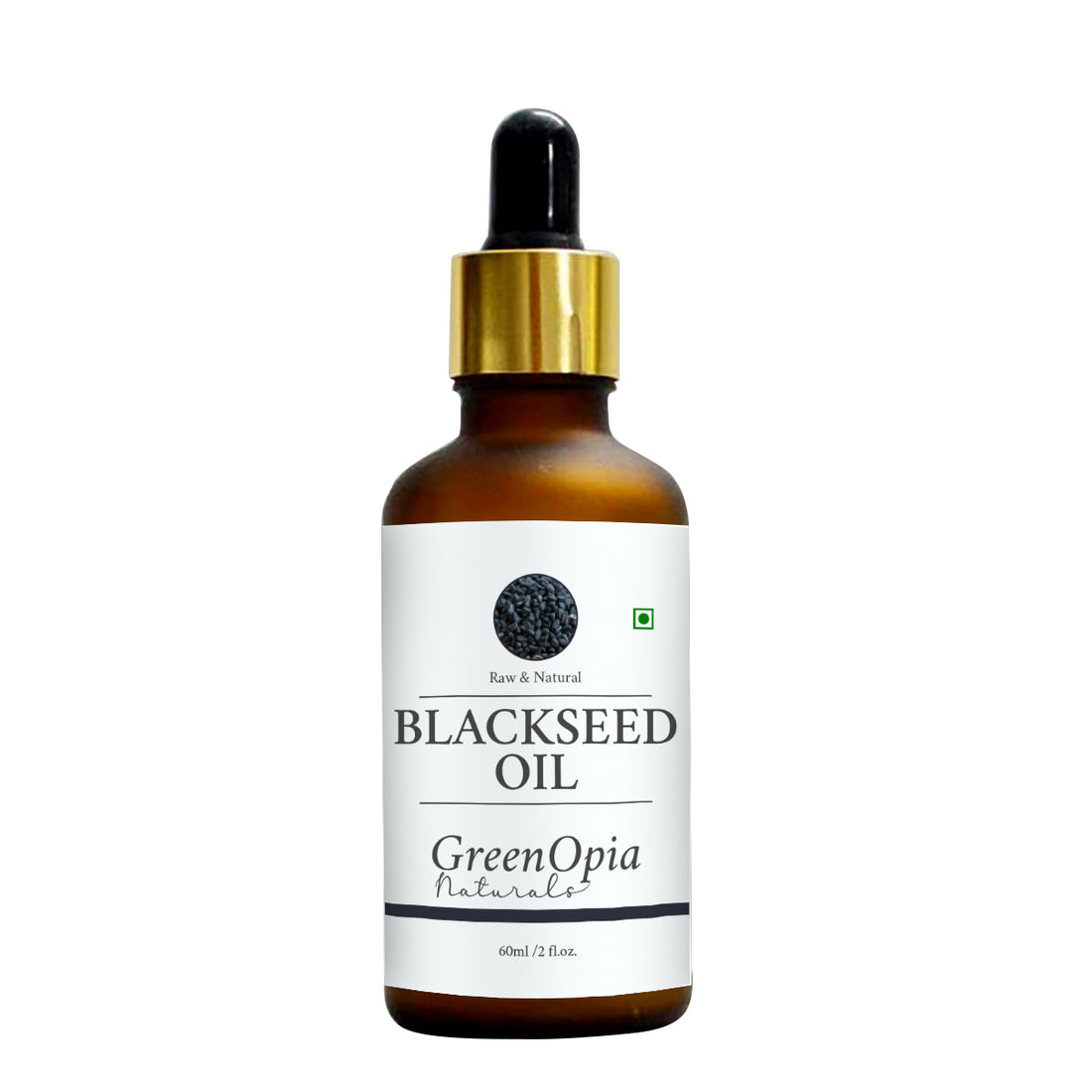 GreenOpia Black Seed Oil – Cold Pressed Kalonji Oil for Skin, Hair &amp; Immunity