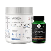 GreenOpia Combo - Glow & Grow Pack : For Glowing Skin & Stronger Hair