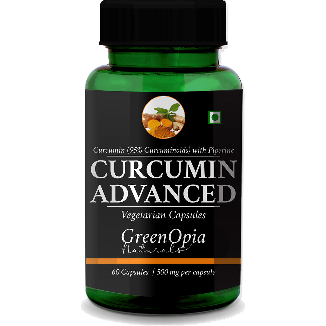 GreenOpia Curcumin C3 Complex Capsules with BioPerine – 60 Veg Capsules