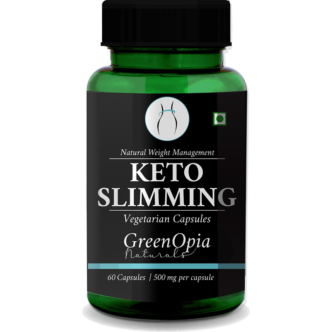 GreenOpia Keto Slimming Weight Management Capsules – Ayurvedic Fat Burner for Men and Women
