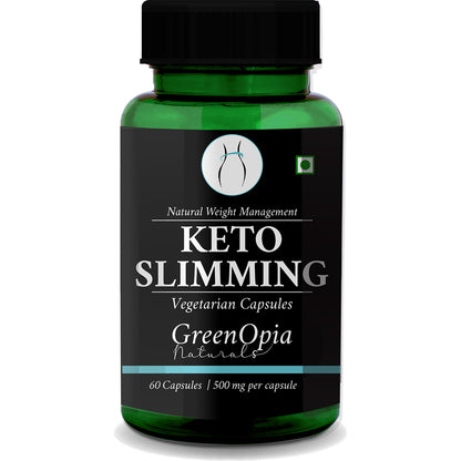GreenOpia Keto Slimming Weight Management Capsules – Ayurvedic Fat Burner for Men and Women
