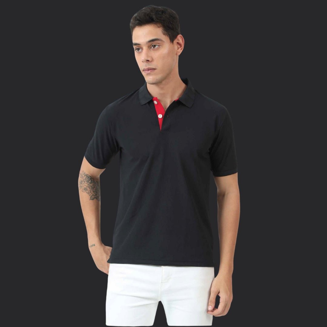 Greenopia micro polyester polo t-shirt for men