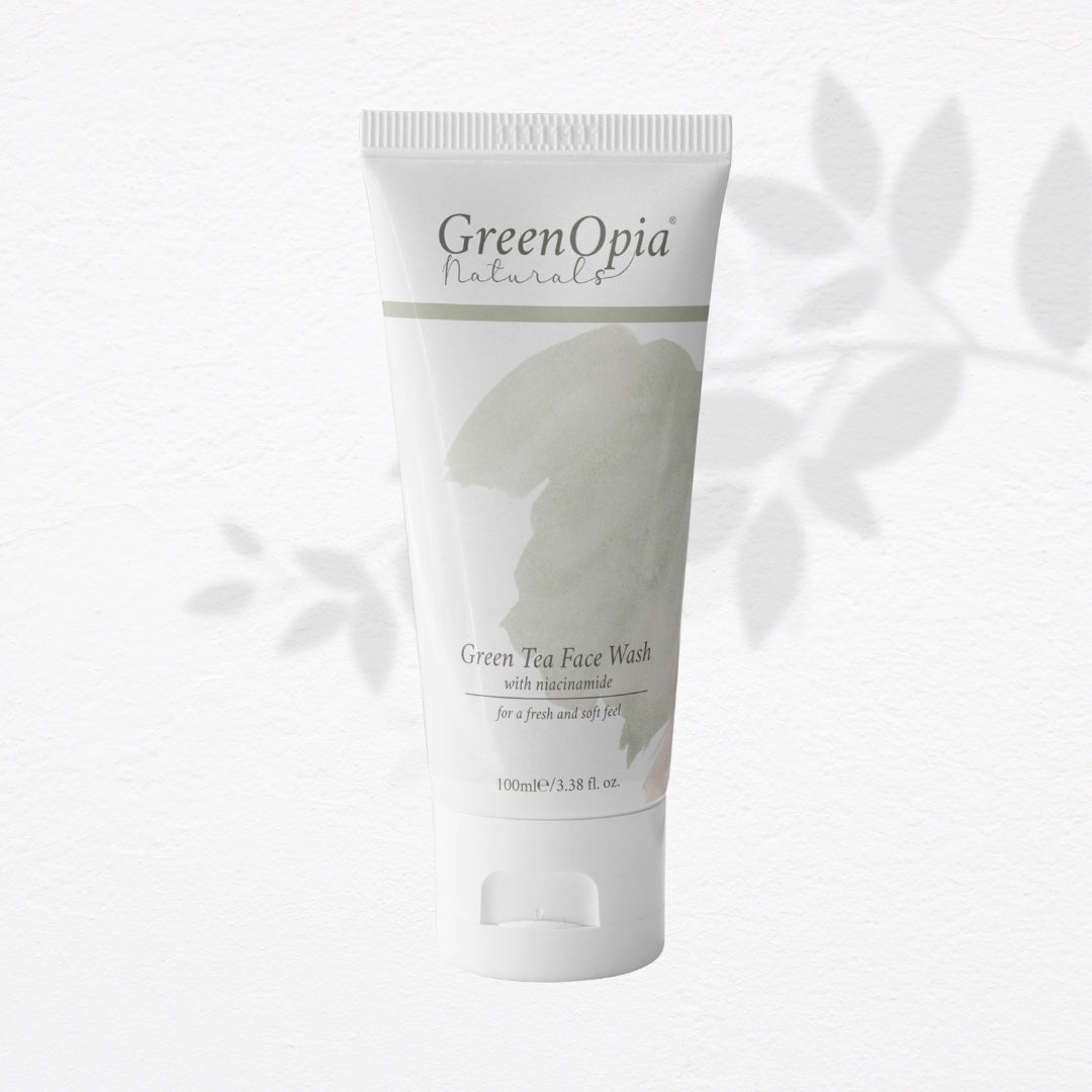GreenOpia Green Tea Face Wash with Niacinamide – Daily Skin Cleanser