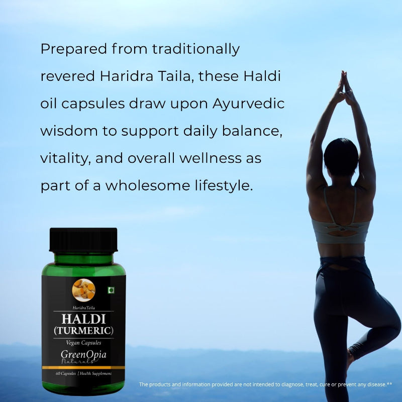 Turmeric Oil Capsules for immunity and inflammation support