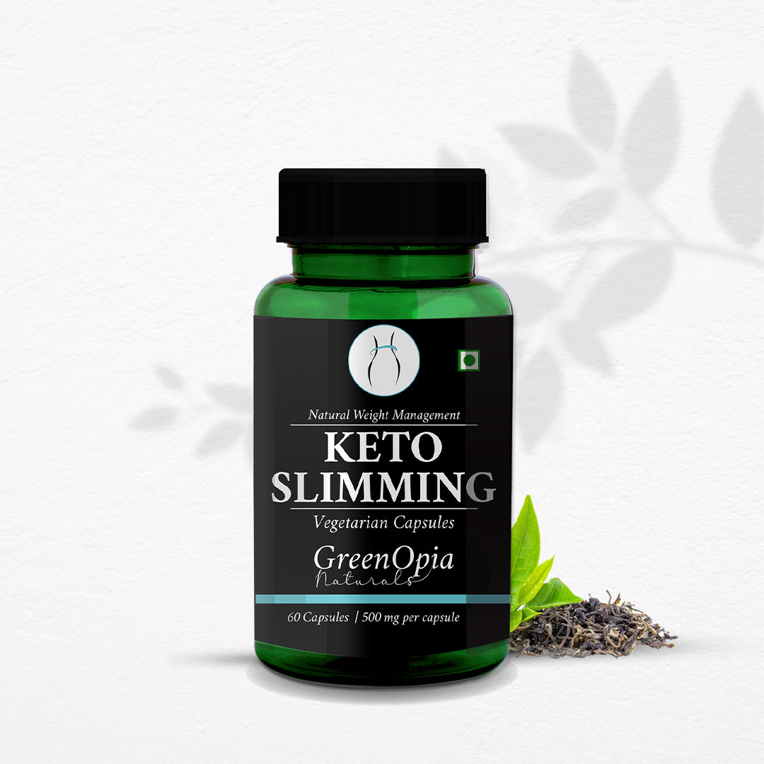 Keto Slimming Capsules – Vegan Ayurvedic Formula for Appetite Suppression and Fat Burn
