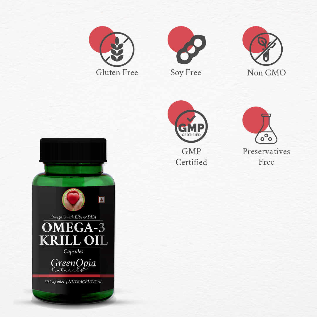 GreenOpia Krill Oil 30 Liquid Filled Capsules