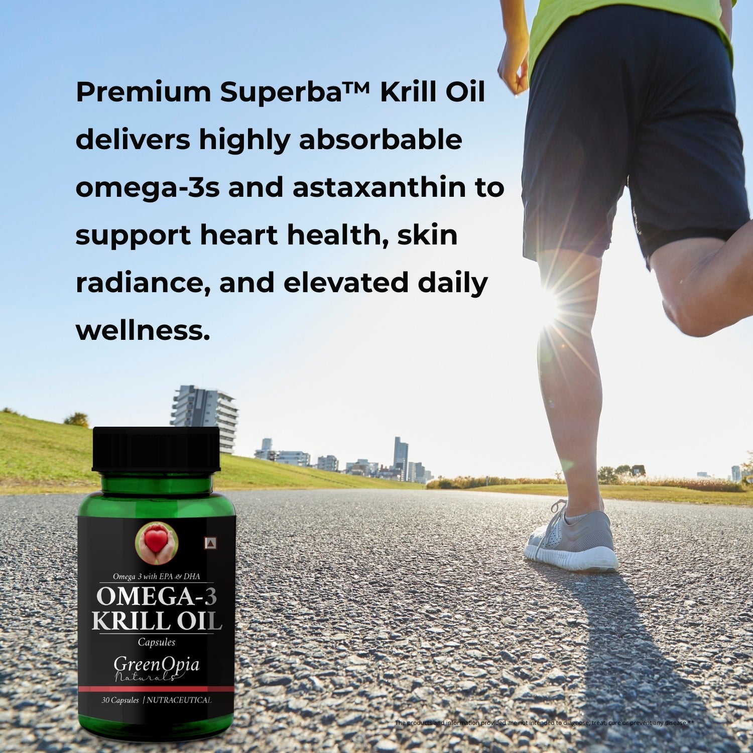 GreenOpia Krill Oil 30 Liquid Filled Capsules