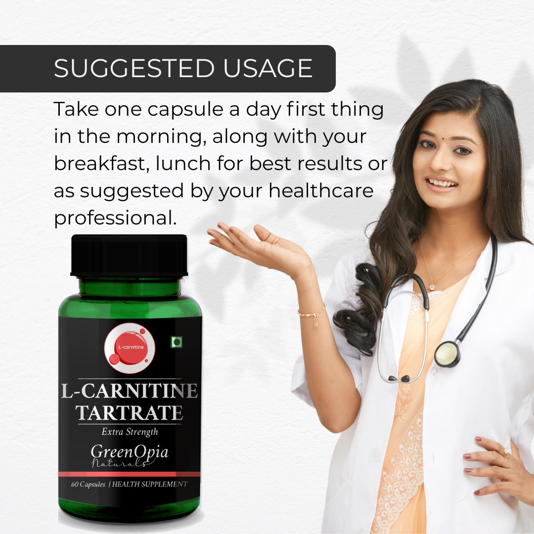 L-Carnitine L-Tartrate Capsules Muscle & Recovery Support | GreenOpia GreenOpia Naturals L-Carnitine L-Tartrate Capsules Muscle & Recovery Support | GreenOpia GreenOpia Naturals