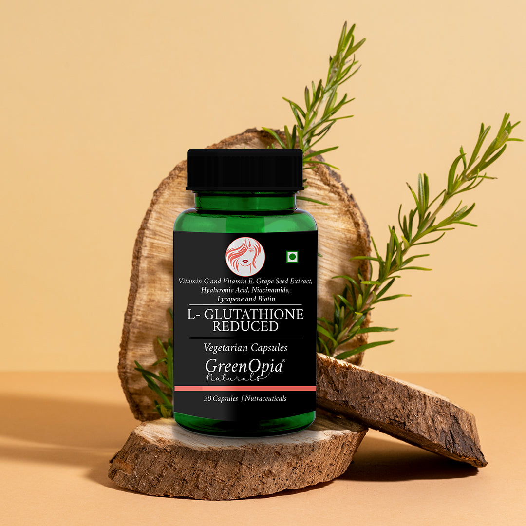 l glutathione vs s glutathione Glutathione Capsules with Vitamin C Glowing Skin