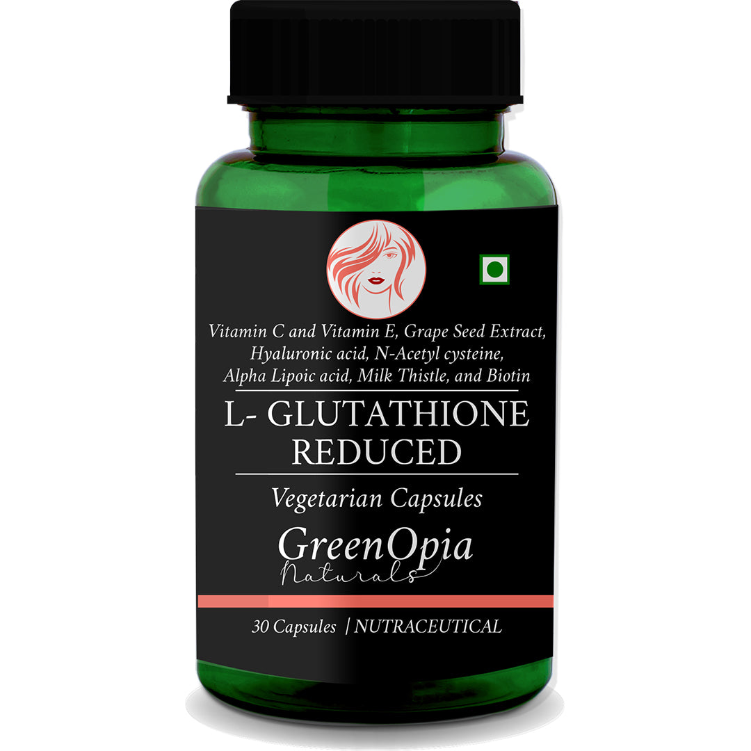 L Glutathione 30 Vegetarian Capsules – Skin Brightening &amp; Detox