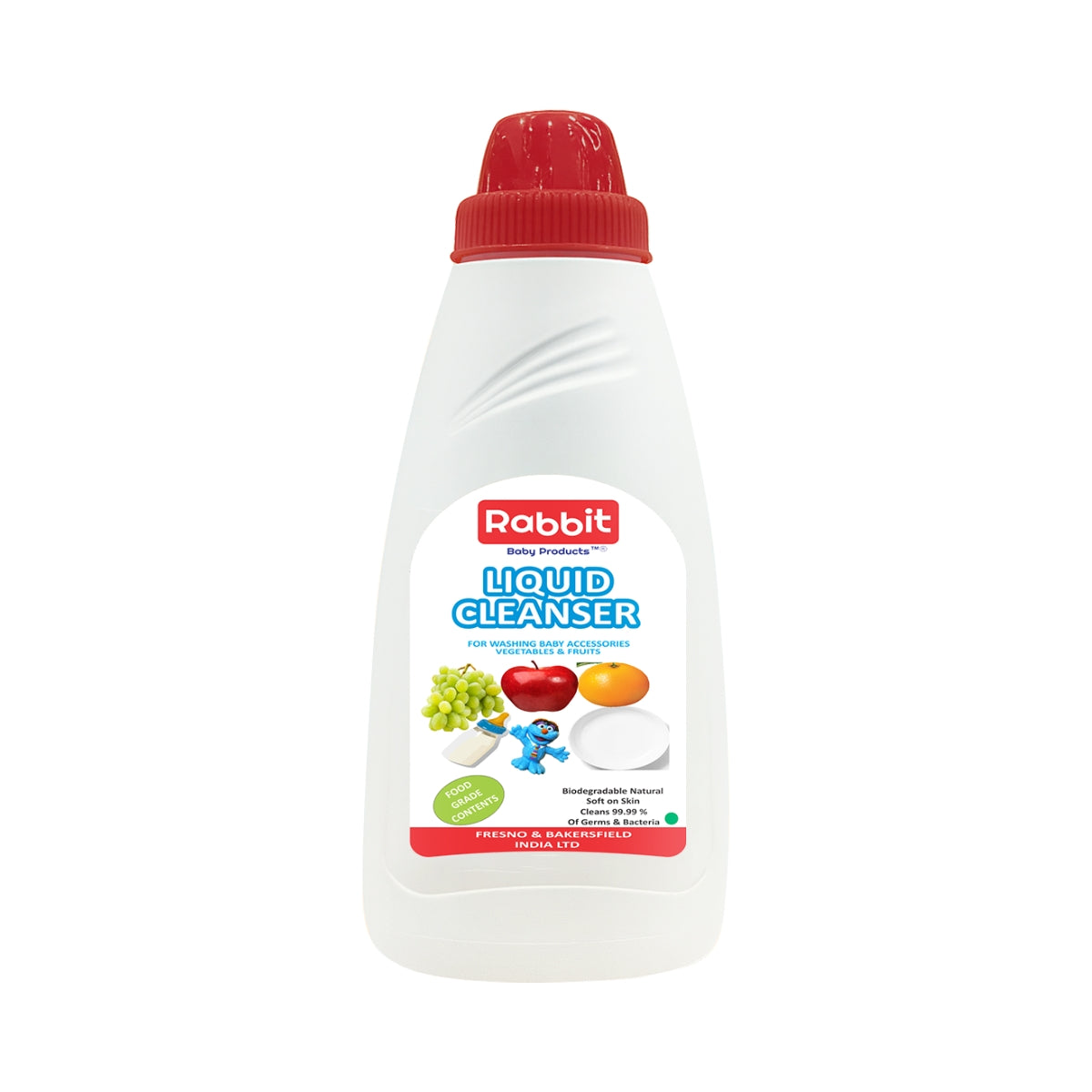 Rabbit Toy & Vegetable Liquid Cleanser