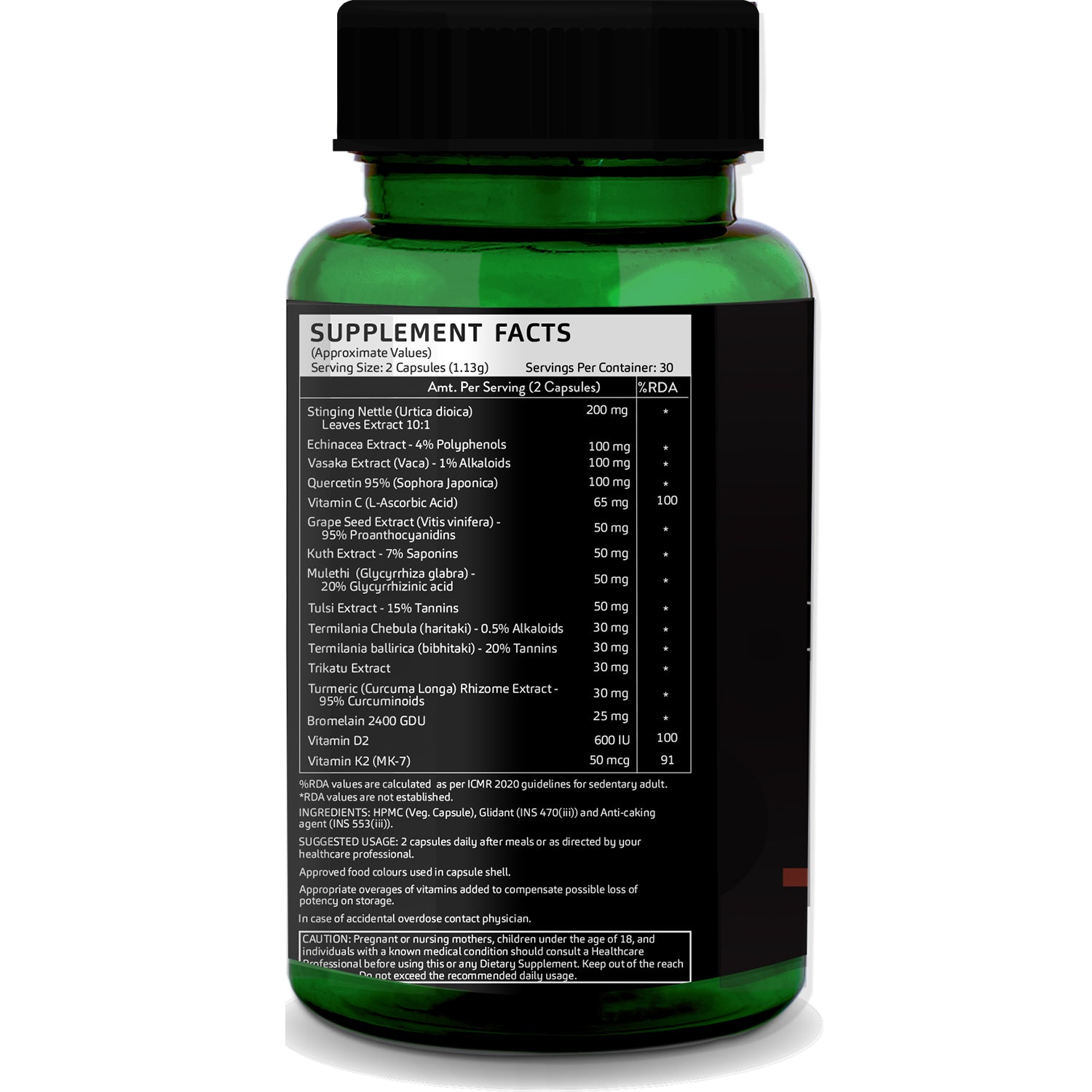 GreenOpia Lung Detox 60 Vegetarian Capsules