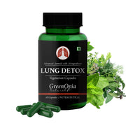 GreenOpia Lung Detox 60 Vegetarian Capsules