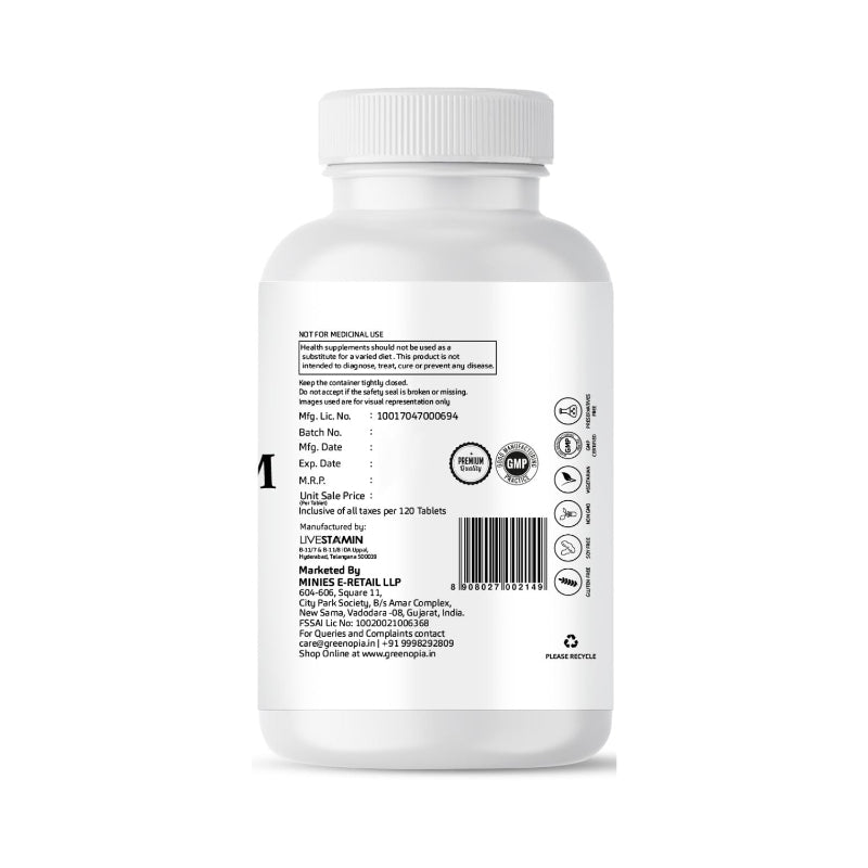 Magnesium Glycinate for better sleep quality and nighttime relaxation