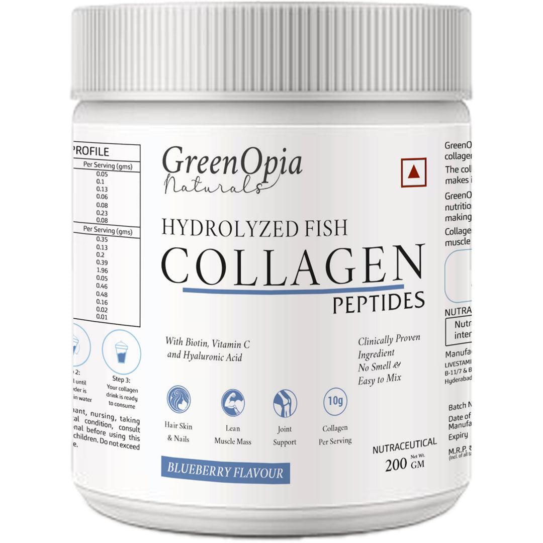 Marine Collagen Supplements for Women &amp; Men | Clinically Proven Ingredient | 200g (Available in 3 Flavours)