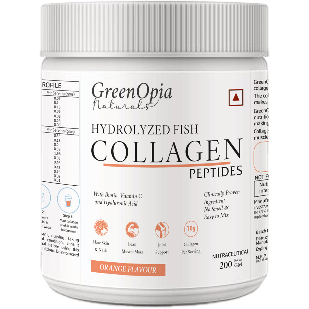 Marine Collagen Supplements for Women &amp; Men | Clinically Proven Ingredient | 200g (Available in 3 Flavours)