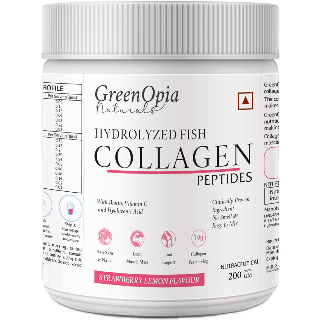 Marine Collagen Supplements for Women &amp; Men | Clinically Proven Ingredient | 200g (Available in 3 Flavours)