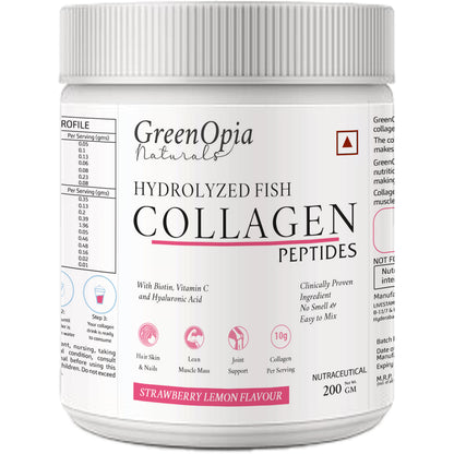 Marine Collagen Supplements for Women &amp; Men | Clinically Proven Ingredient | 200g (Available in 3 Flavours)
