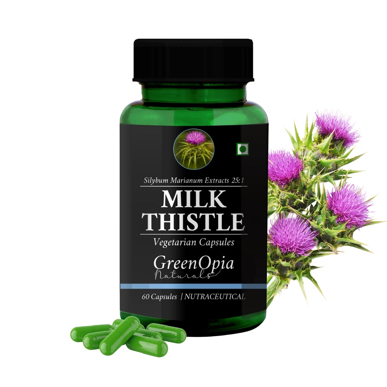 Milk Thistle Extratcs 60 Vegetarian Capsules