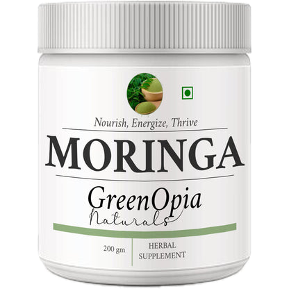 GreenOpia Organic Moringa Powder 200g - Immunity Booster