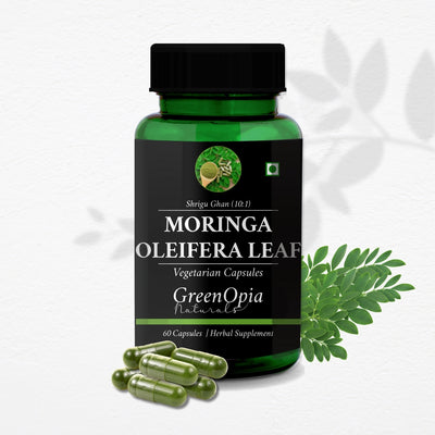 GreenOpia Moringa Oleifera Leaf 60 Vegetarian Capsules