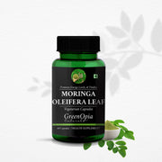 GreenOpia Moringa Oleifera Leaf 60 Vegetarian Capsules