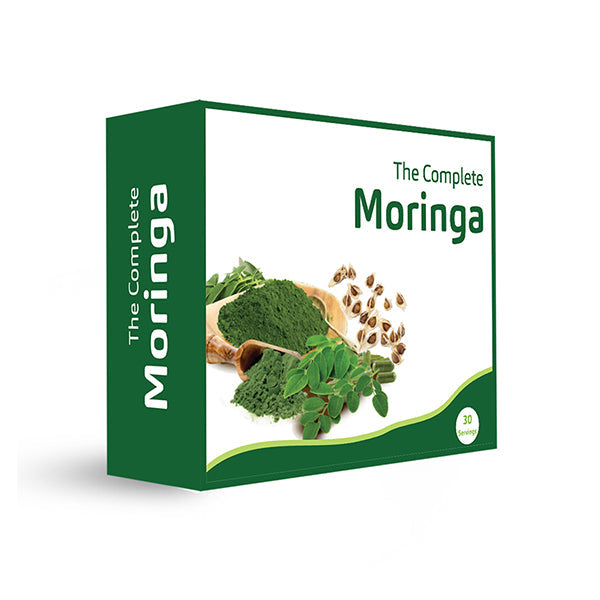 Nutra Grace The Complete Moringa - Moringa Seed Oil 500mg 30 Veg Capsules + Moringa Leaf Extract 500mg 30 Veg Capsules