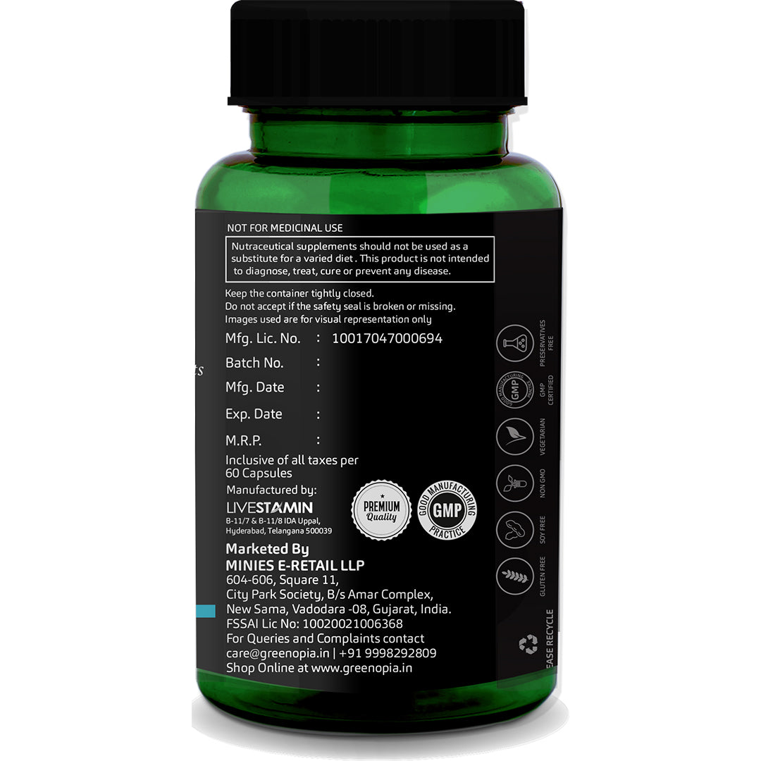 GreenOpia Multivitamins for Men 60 Vegetarian Capsules