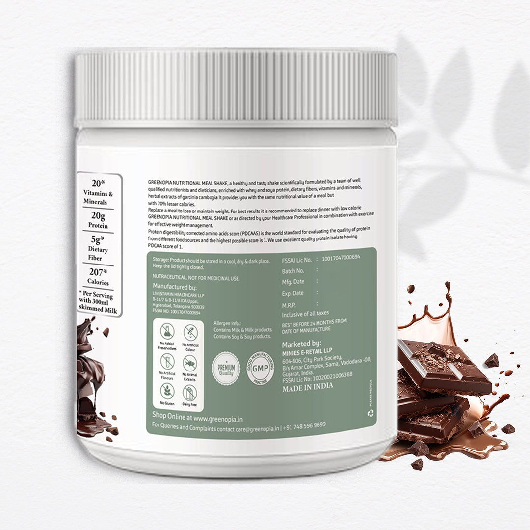 GreenOpia Nutritional Meal Replacement Shake - 500g Pack