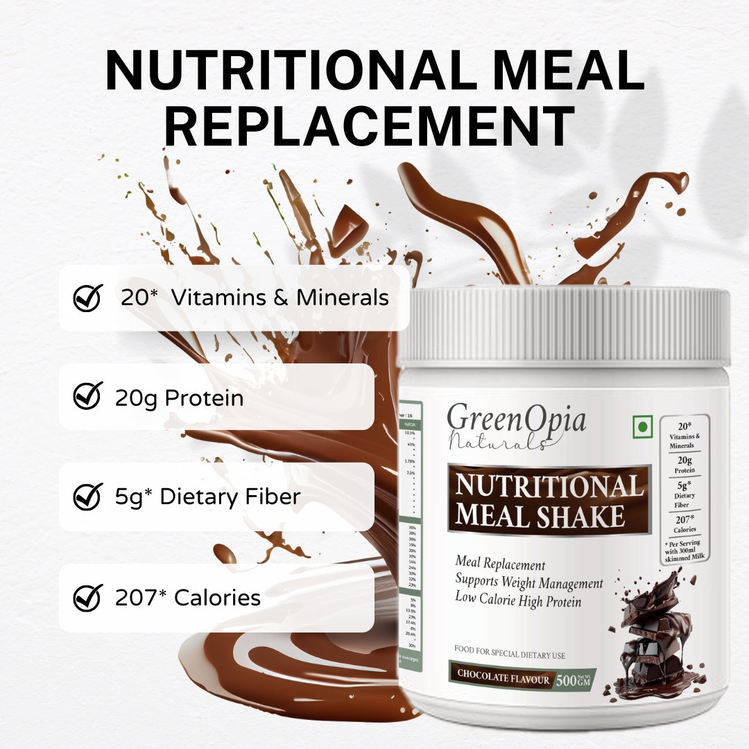 GreenOpia Nutritional Meal Replacement Shake - 500g Pack