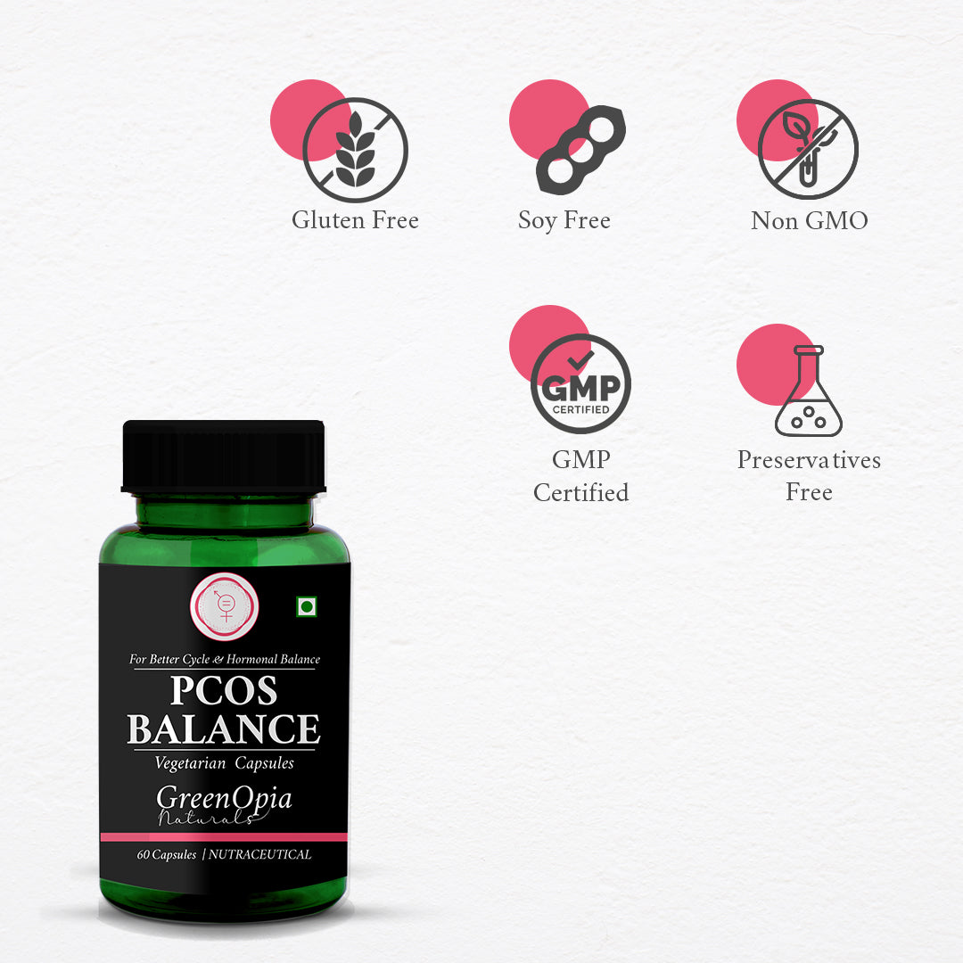 GreenOpia PCOS Balance 60 Vegetarian Capsules