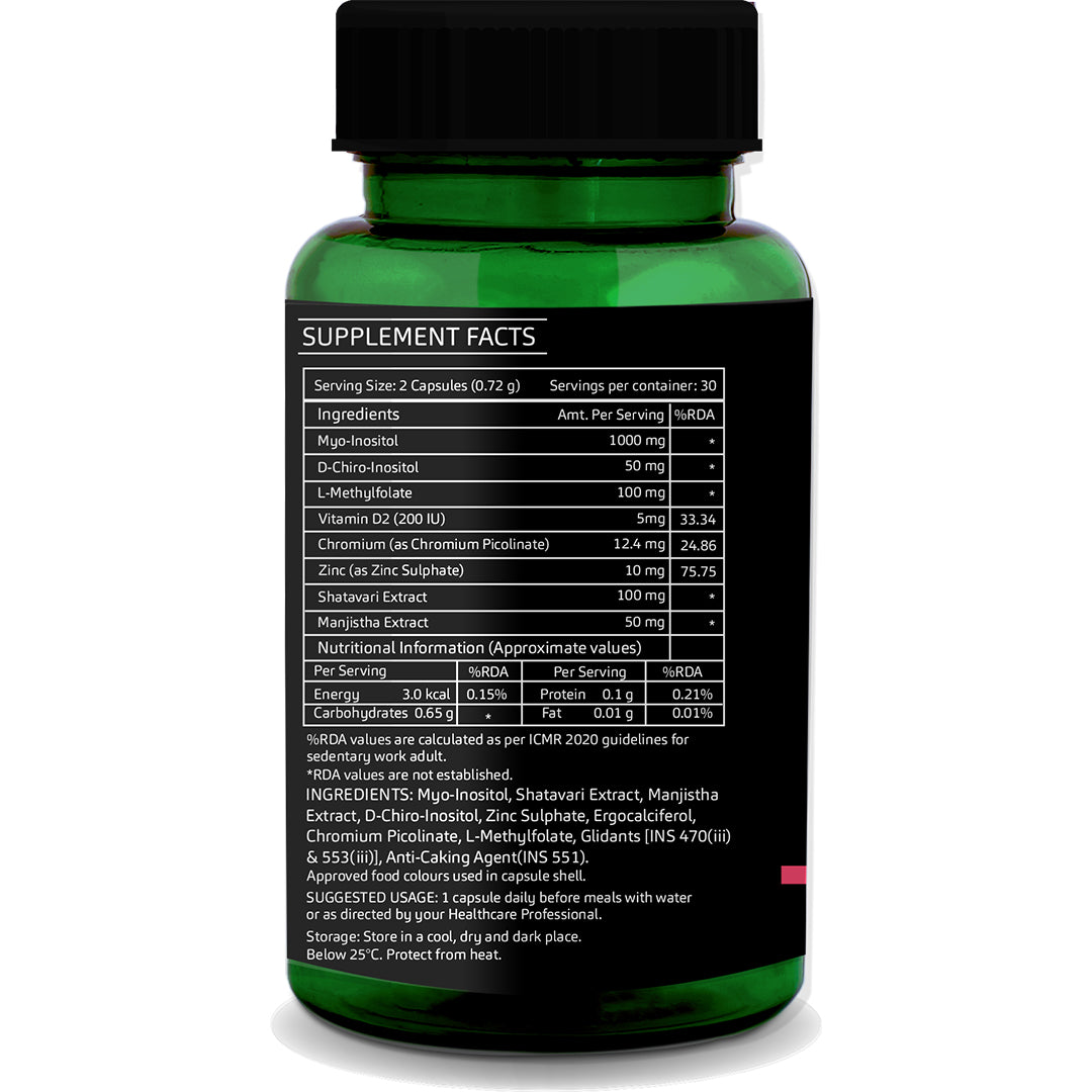 GreenOpia PCOS Balance 60 Vegetarian Capsules