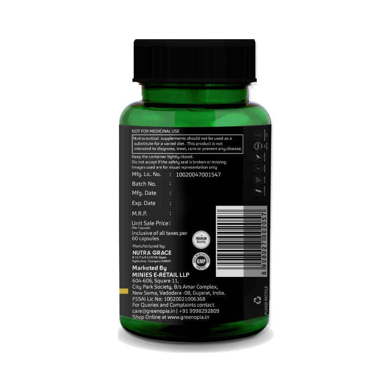 100% Vegetarian and Gelatin-Free Pumpkin Flaxseed Capsules