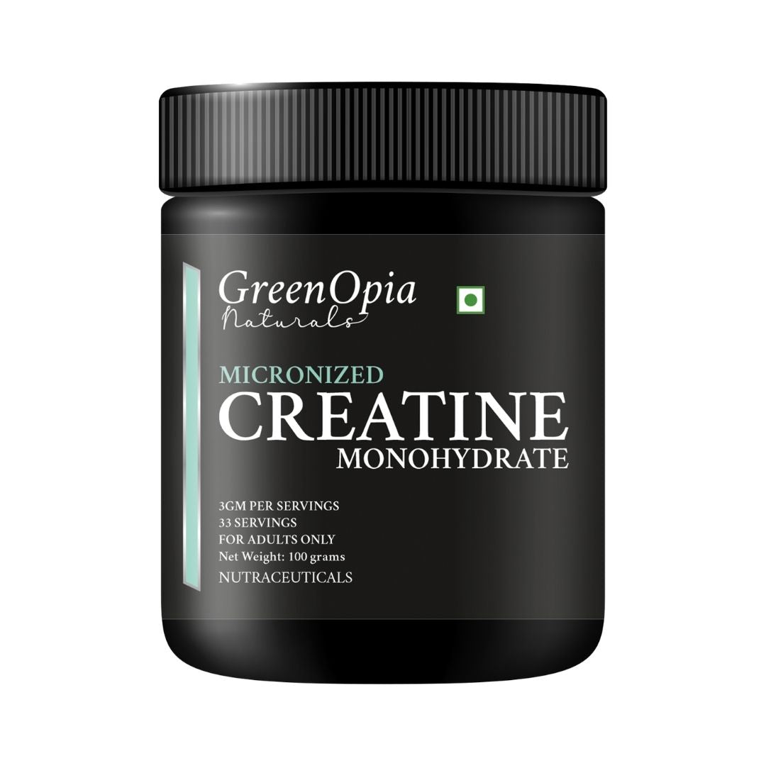 Pure Micronised Creatine Monohydrate (100g, 33 servings)