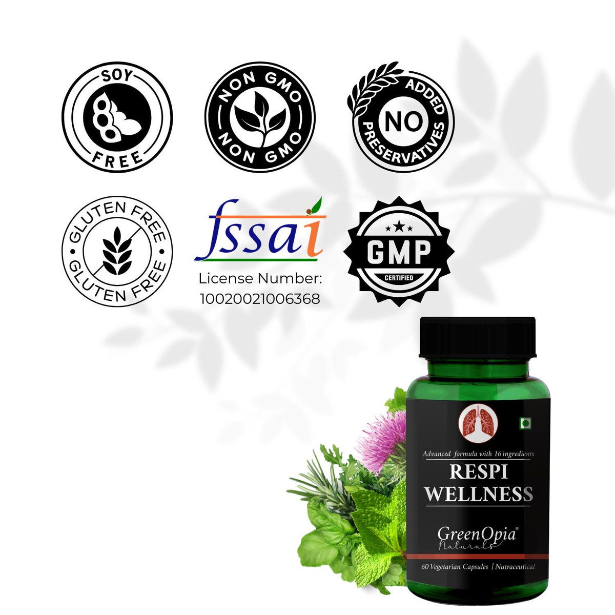 Respi Wellness Vegetarian Capsules