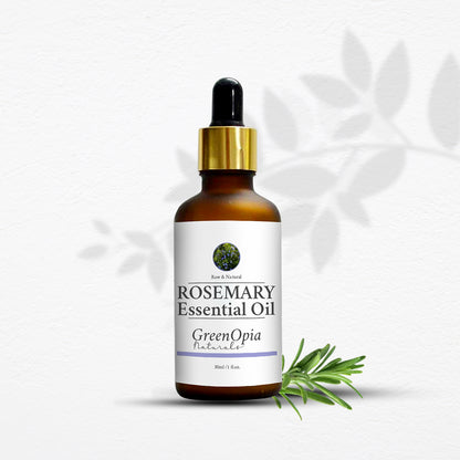 Rosemary Essential Oil – 30ml | 100% Pure &amp; Natural Oil for Hair Growth, Skin Care &amp; Aromatherapy