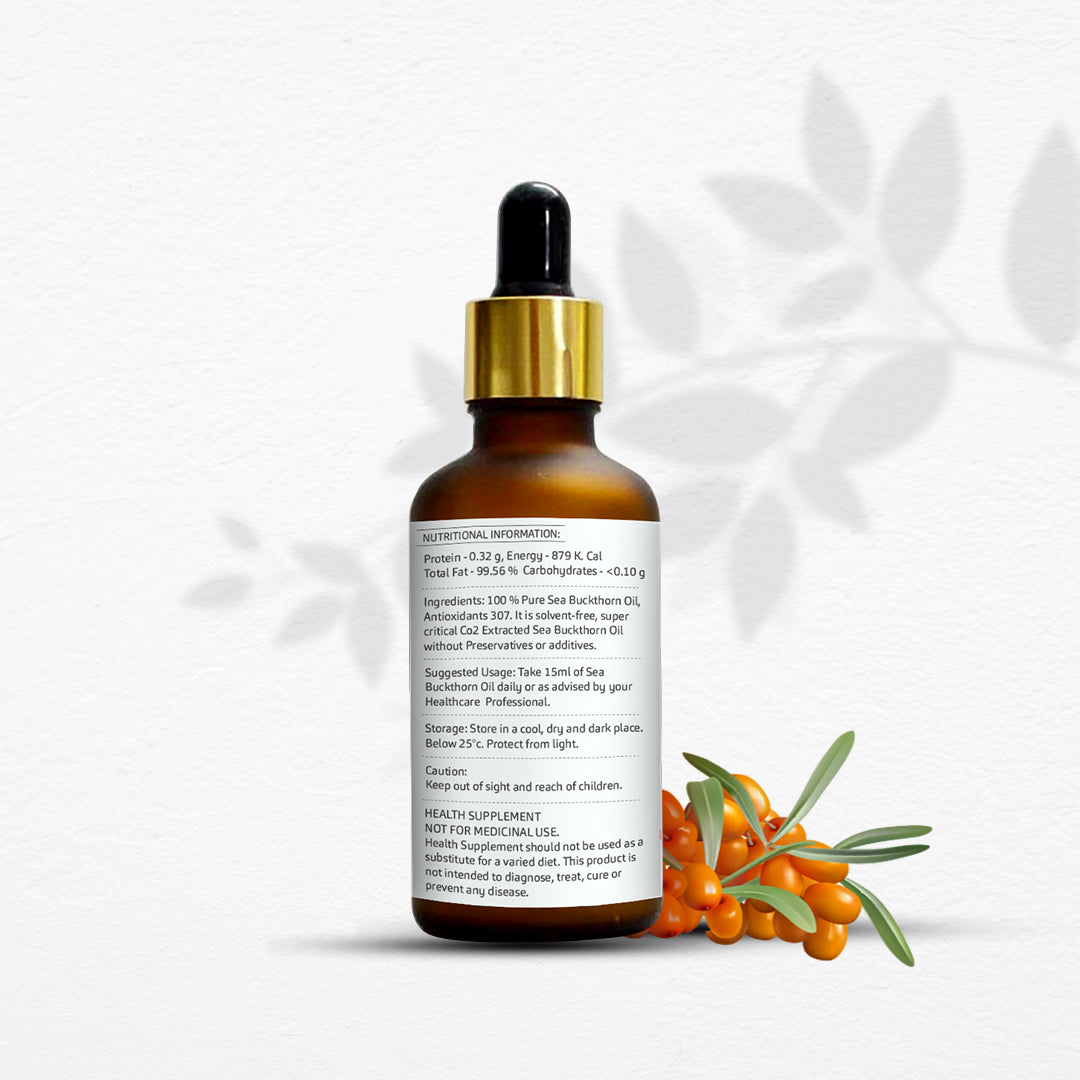 Benefits of GreenOpia Sea Buckthorn Oil – Skin Repair, Gut Health, Anti-Aging, Hair Strength
