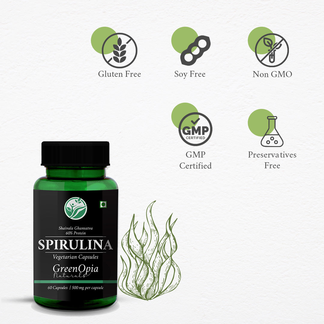 Organic Spirulina – Natural Blue-Green Algae Rich in Protein and Antioxidants