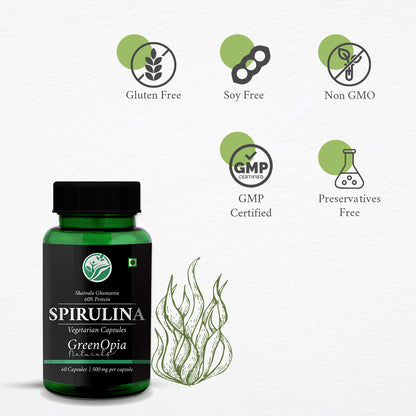 Organic Spirulina – Natural Blue-Green Algae Rich in Protein and Antioxidants